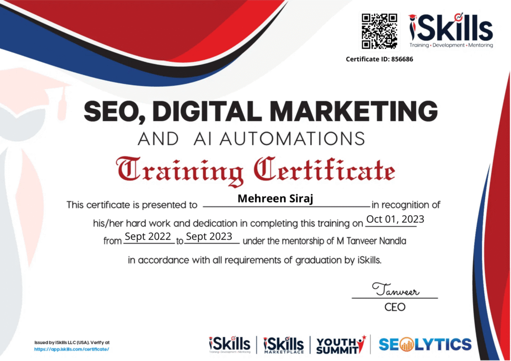 iSkills SEO